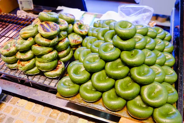 Зелений Кусамочі Або Японські Торти Трави — стокове фото