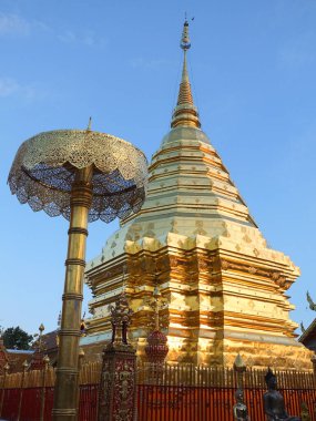 Chiang Mai Tayland 'daki Doi Suthep Pagoda