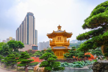 Chi Lin Nunnery ve Nan Lian Garden Hong Kong 'da
