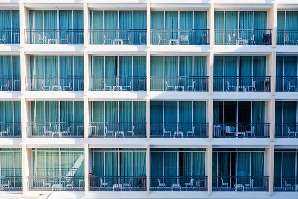 Balkon Wieżowca Dla Tle — Zdjęcie stockowe