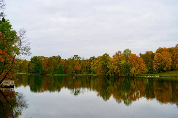 Herbstlandschaft Park — Stockfoto