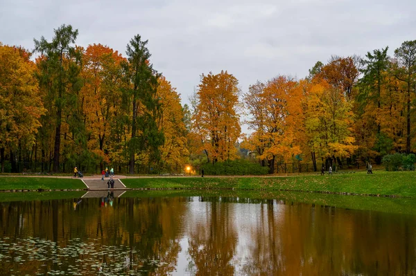 Herbstlandschaft Park — Stockfoto