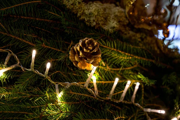 Decoración Navidad Para Año Nuevo —  Fotos de Stock