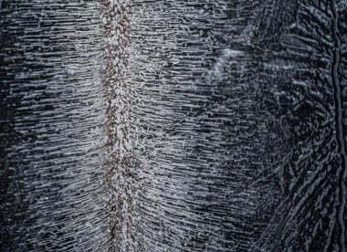 Makro fotoğrafçılıktaki buz dokusu