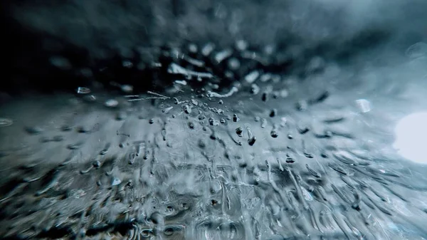 Eisbeschaffenheit Der Makrofotografie — Stockfoto