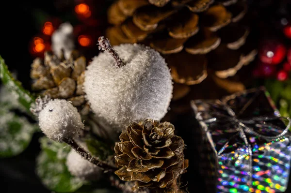 Decoração Natal Para Ano Novo — Fotografia de Stock