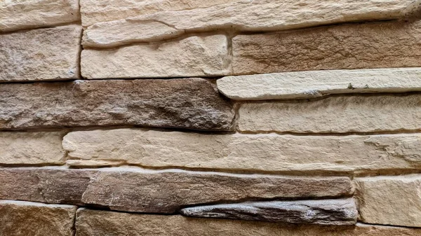Natural Stone Wall Background — Stock Photo, Image