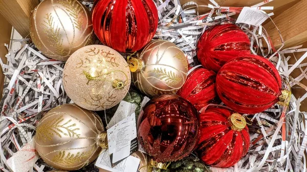 Decorações Para Árvore Natal — Fotografia de Stock