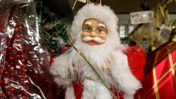 Санта Клаус Елка — стоковое фото