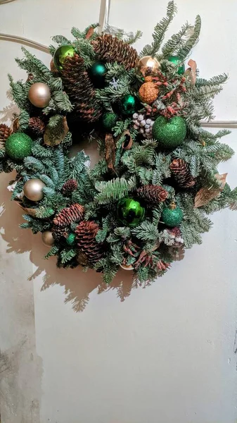 Vánoční Dekorace Stromě — Stock fotografie
