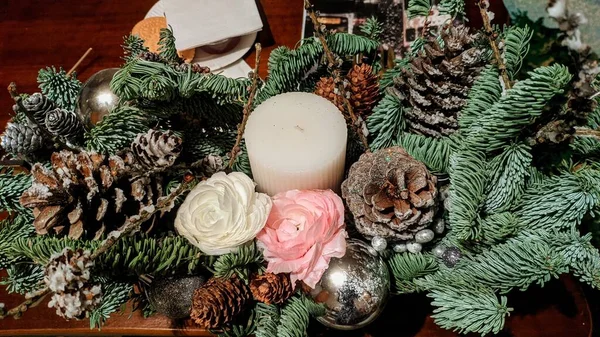 Jul Dekoration Trädet — Stockfoto