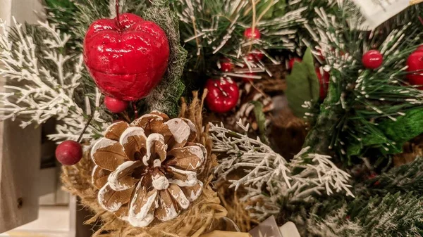 Decoração Natal Árvore — Fotografia de Stock