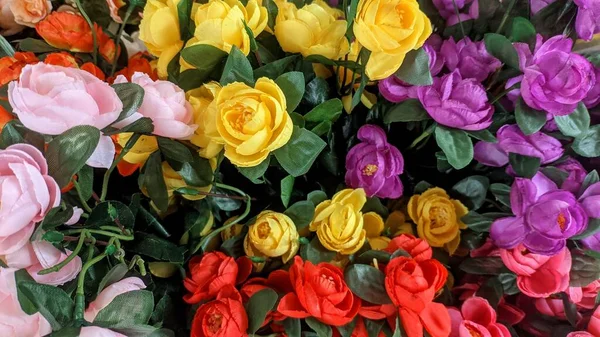 Csokor Színes Virágot — Stock Fotó