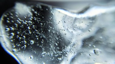 Makro fotoğrafçılıktaki buz dokusu