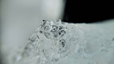 Makro fotoğrafçılıktaki buz dokusu