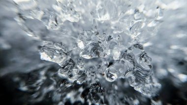 Makro fotoğrafçılıktaki buz dokusu