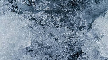 Makro fotoğrafçılıktaki buz dokusu