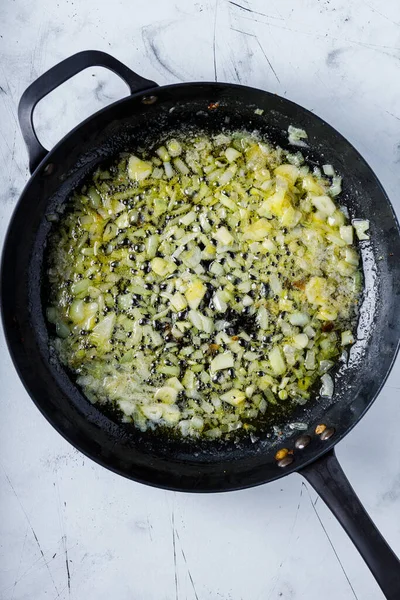 Karides ve mantarlı risotto adım adım tarifi