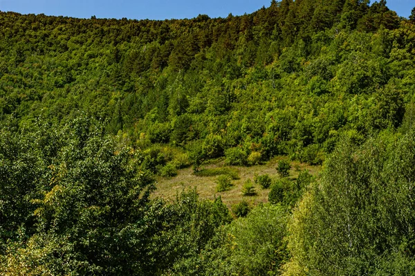 Wioska Shiryaevo Parku Narodowym Samarskaya Luka Nakręcony Aparatem Nikon D200 — Zdjęcie stockowe