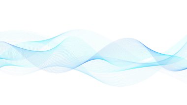 soyut mavi dalgalı eğri çizgileri mavi eğimli
