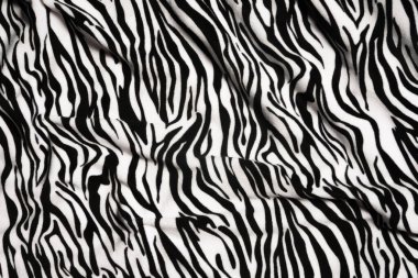 Zebra hayvan desenli kumaş arkaplan, siyah ve beyaz renkler