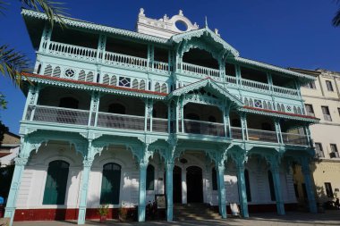 Taş Şehir 'deki Ithnashiri Dispanseri olarak da bilinen Eski Dispanser, Zanzibar 2021