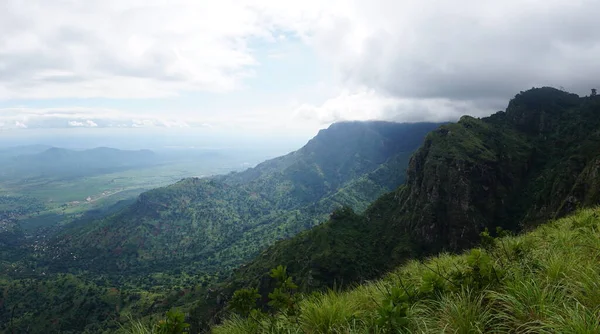 Panorama Panoramic Shot Taken View Point Edge Usambara Mountains Lushoto — Stock Photo, Image