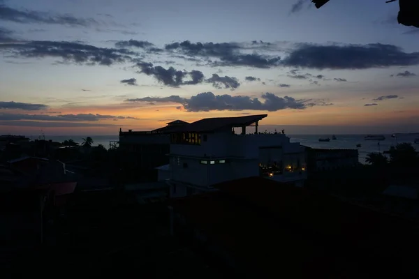 Blick Von Einem Dach Auf Die Altstadt Von Stone Town — Stockfoto