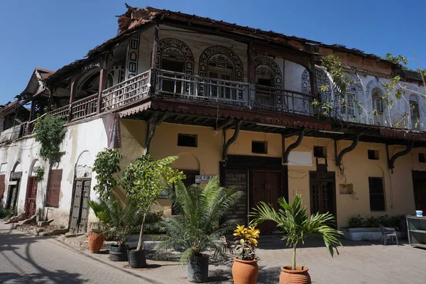 Kenya 'nın eski Mombasa şehrinin kalbinde bir ev.
