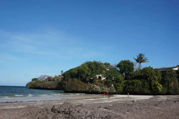 Belle Plage Ville Côtière Malindi Kenya — Photo