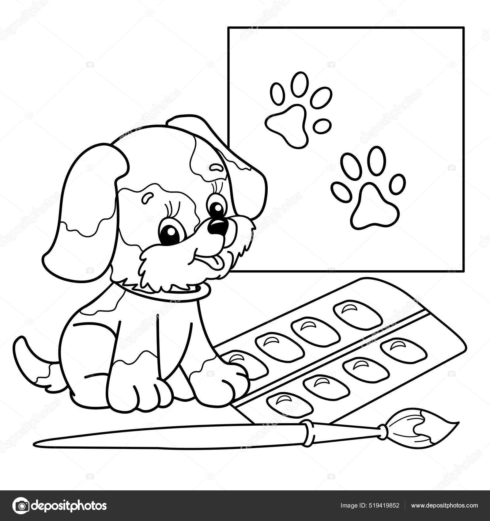 Desenhos de Animais para Colorir - @ Desenhos Para Colorir  Animais para  colorir, Desenhos infantis para colorir, Desenho de cachorro