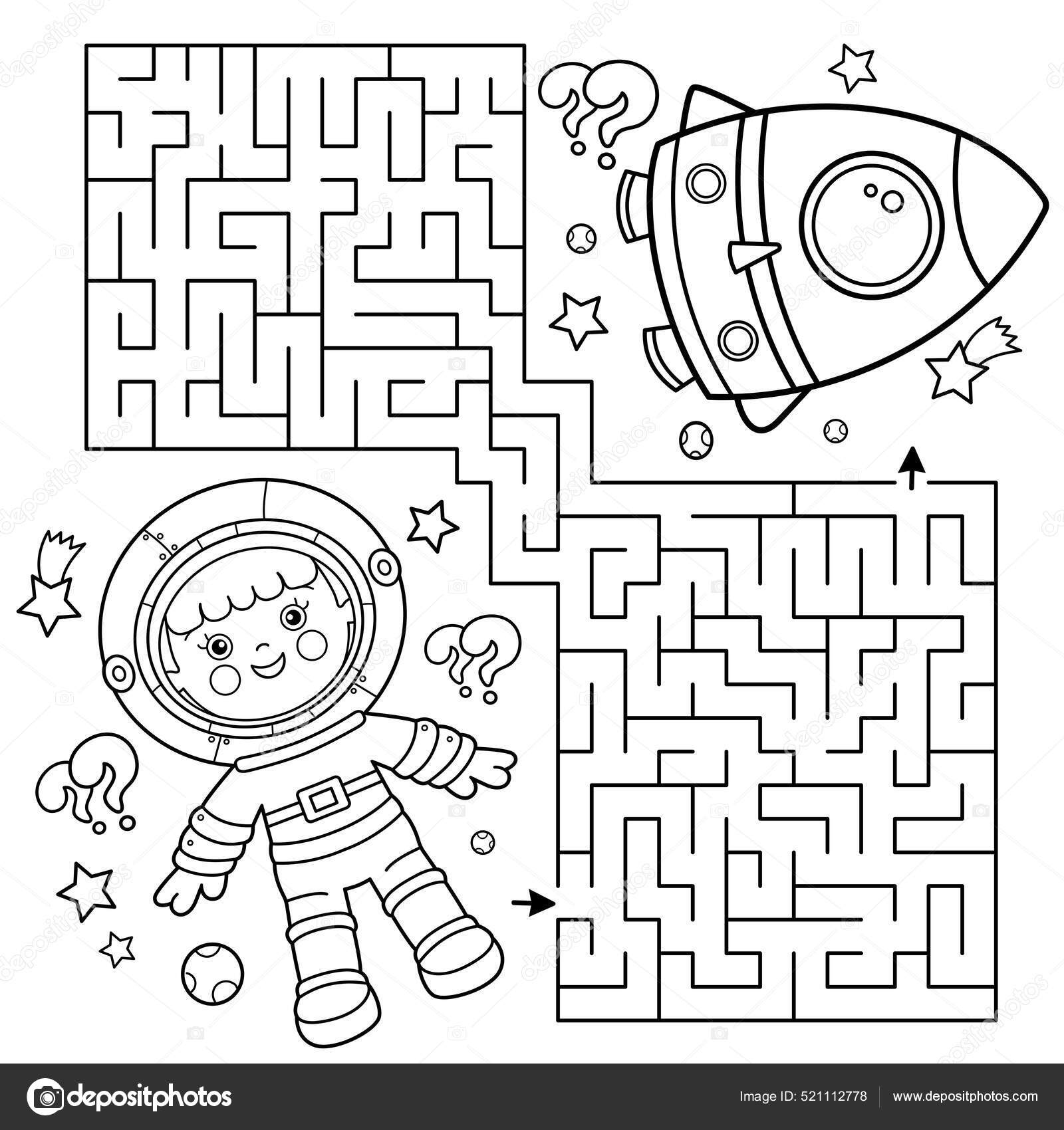 Jeu De Labyrinthe Ou De Labyrinthe. Puzzle. Route Enchevêtrée. Page De  Coloriage Plan Des Constructeurs De Dessins Avec Mortier En Illustration de  Vecteur - Illustration du page, activité: 234711495