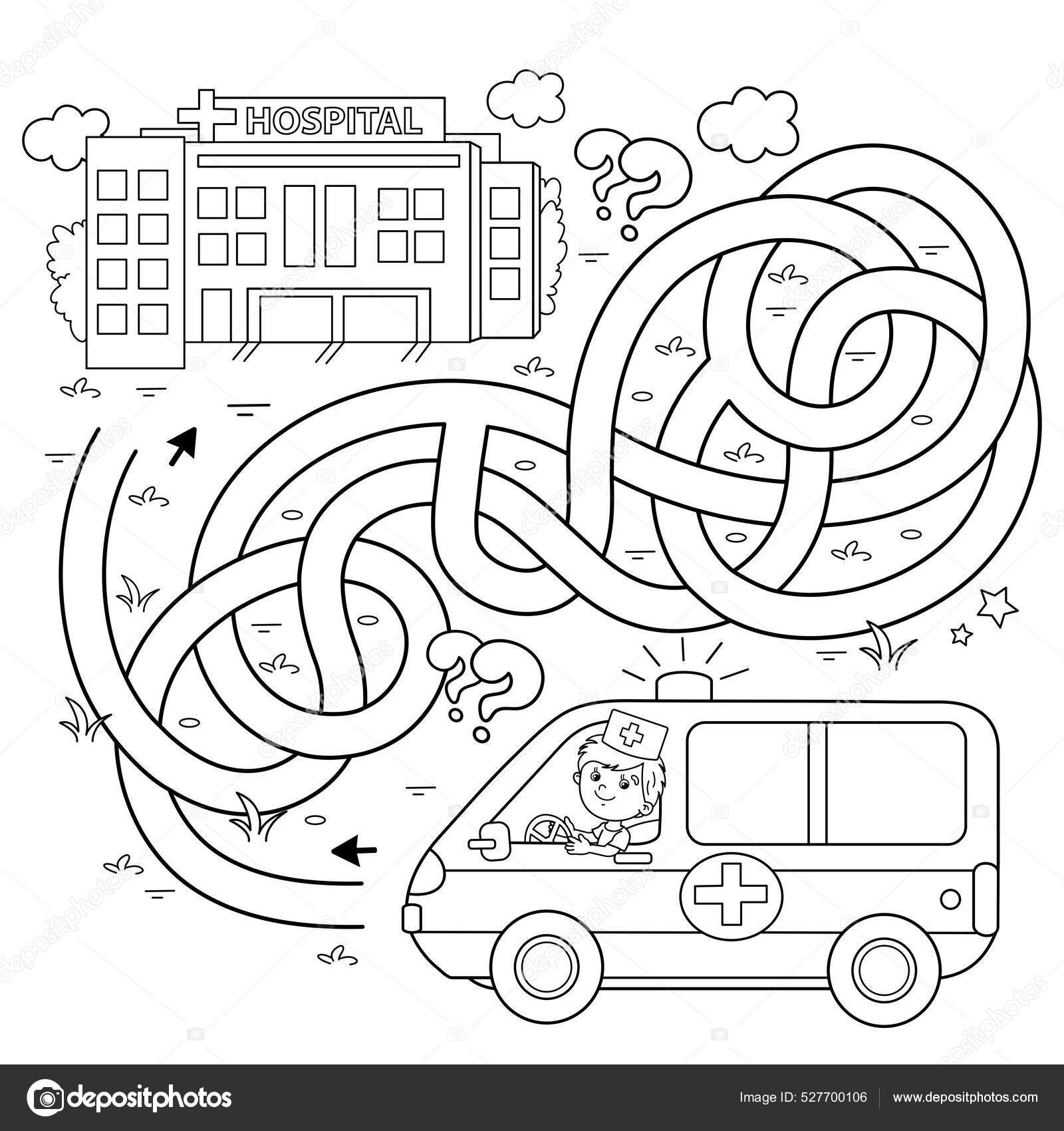 Jeu De Labyrinthe Ou De Labyrinthe. Puzzle. Route Enchevêtrée. Page De  Coloriage Plan Des Constructeurs De Dessins Avec Mortier En Illustration de  Vecteur - Illustration du page, activité: 234711495