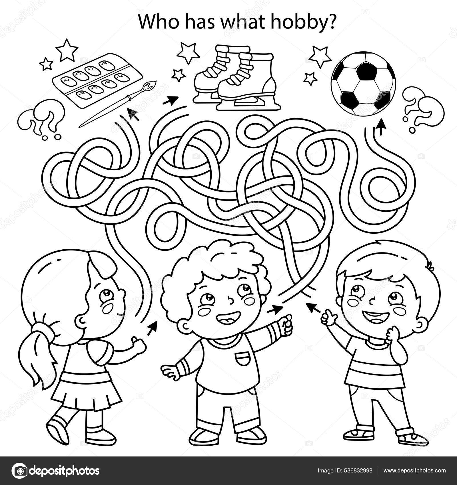 Futebol - Desenhos para Colorir - Brinquedos de Papel