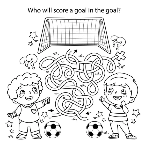 Desenho para colorir Jogo de futebol em preto e branco · Creative