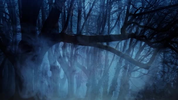 Halloween Spooky Smoke Background — Vídeo de Stock
