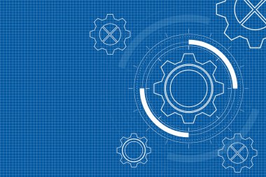 dijital teknoloji ve mühendislik, dijital telekomünikasyon konsepti, yüksek teknoloji, fütüristik teknoloji arka planı, vektör illüstrasyonu.