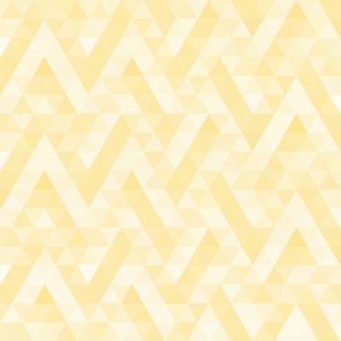 Soyut çokgen vektör arkaplanı. Pastel sarı geometrik vektör çizimi. Yaratıcı tasarım şablonu.
