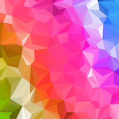 Soyut mozaik vektör arkaplanı. Duvar kağıdı resimlemesi