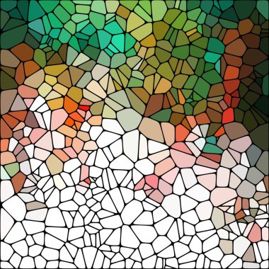 Renkli çakıl taşları. soyut vektör arkaplanı