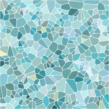 Mavi çakıl taşları. soyut vektör arkaplanı