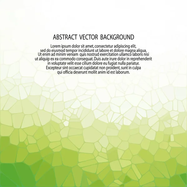 Grüne Textur Kieselsteine Kieselsteine Abstrakter Vektorhintergrund — Stockvektor