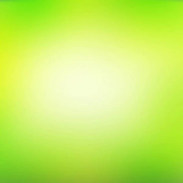 Абстрактный Зеленый Размытый Градиентный Фон Подсветкой Природа Векторная Иллюстрация Экологическая — стоковый вектор