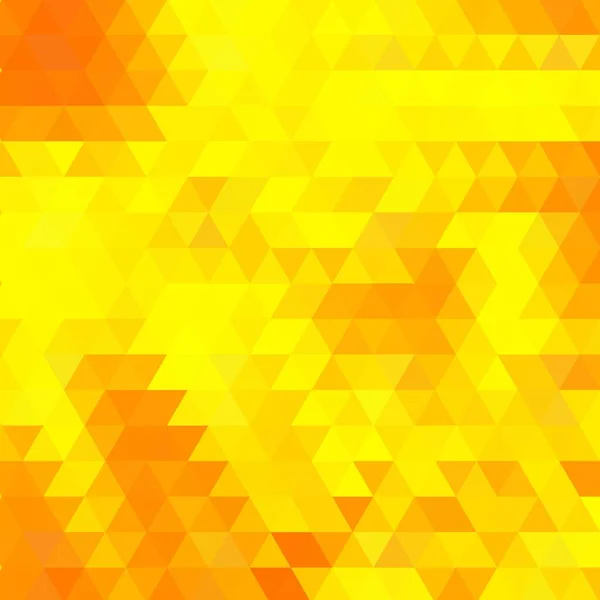 Žluté Polygonální Pozadí Trojúhelníková Šablona Pro Prezentaci Reklamu Bannery — Stockový vektor