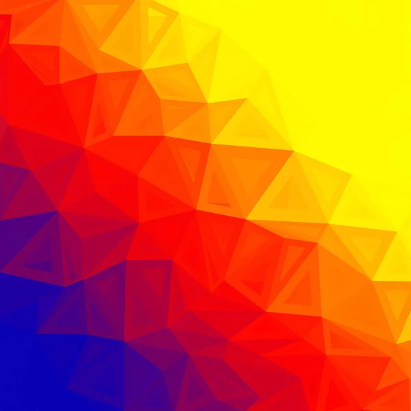 Triángulos Color Patrón Geométrico Estilo Poligonal — Vector de stock