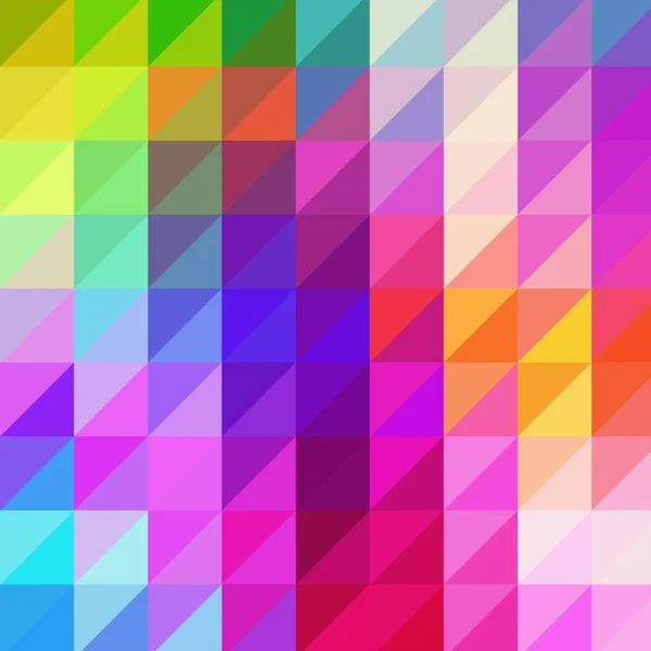 Desain Geometris Warna Latar Belakang Segitiga - Stok Vektor