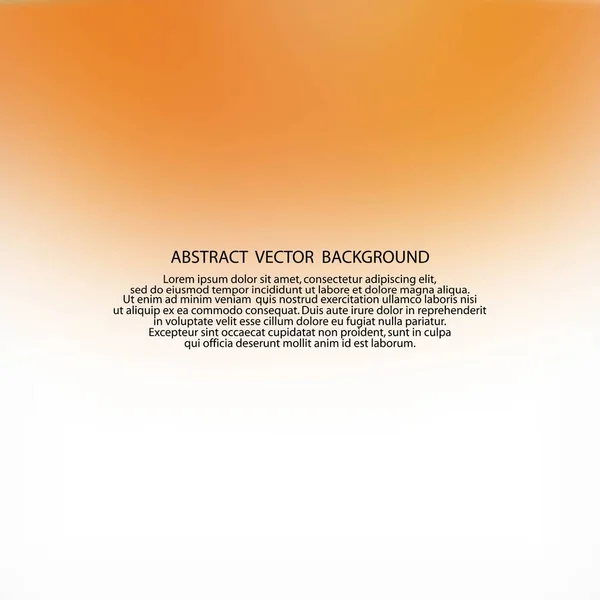 Оранжевый Фон Абстрактный Текст — стоковый вектор