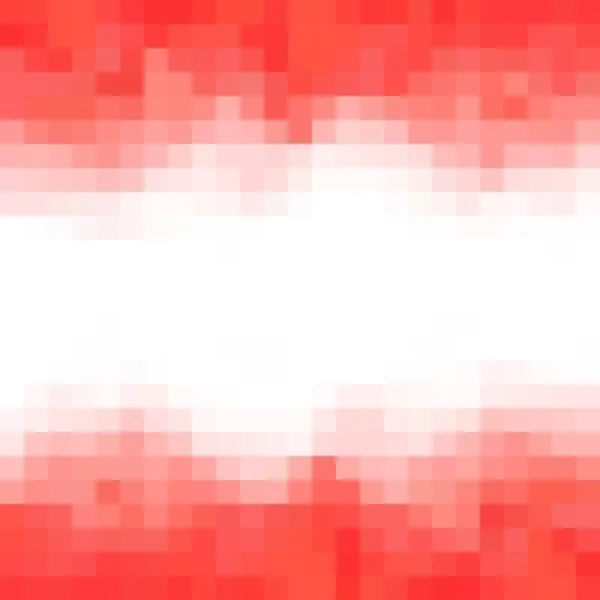 Roter Pixelhintergrund Abstrakte Vektorillustration — Stockvektor