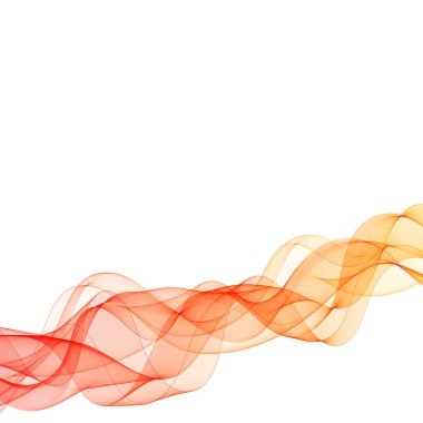 soyut dalga boyası. vektör görüntü. sunum şablonu