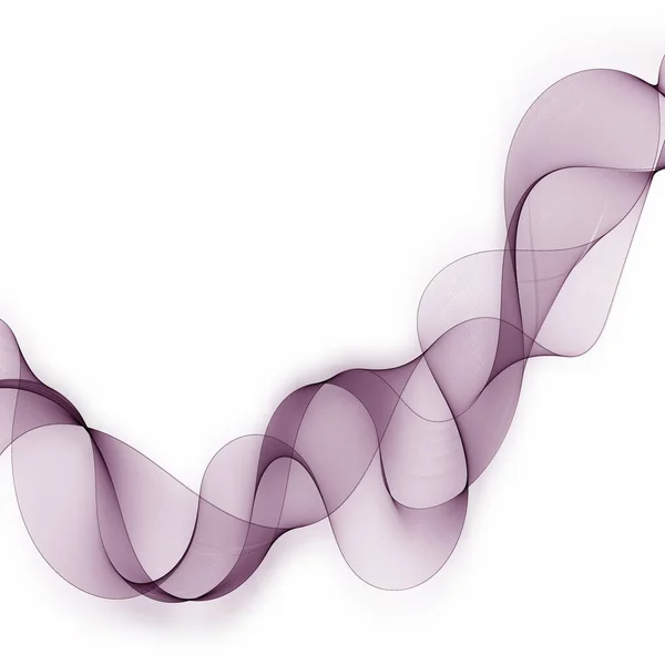 波との抽象的なカラフルな背景 ベクトルイラスト — ストックベクタ